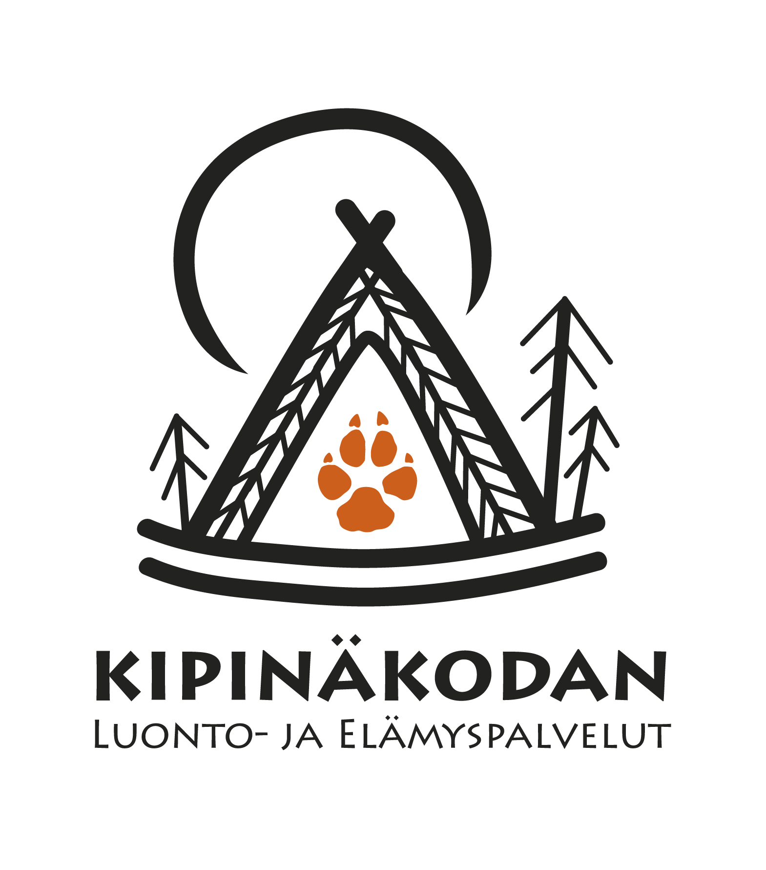 Kipinäkodan Luonto- ja Elämyspalvelut Logo